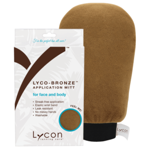 Lyco-Bronze Application Mitt for Face and Body