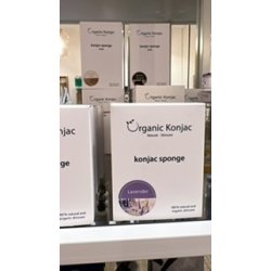 Konjac Sponge Lavender - 100% natural and organic skincare